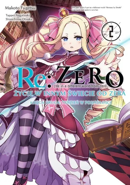 Okładka: Re: zero - Księga 2 - Tydzień w posiadłości, tom 2