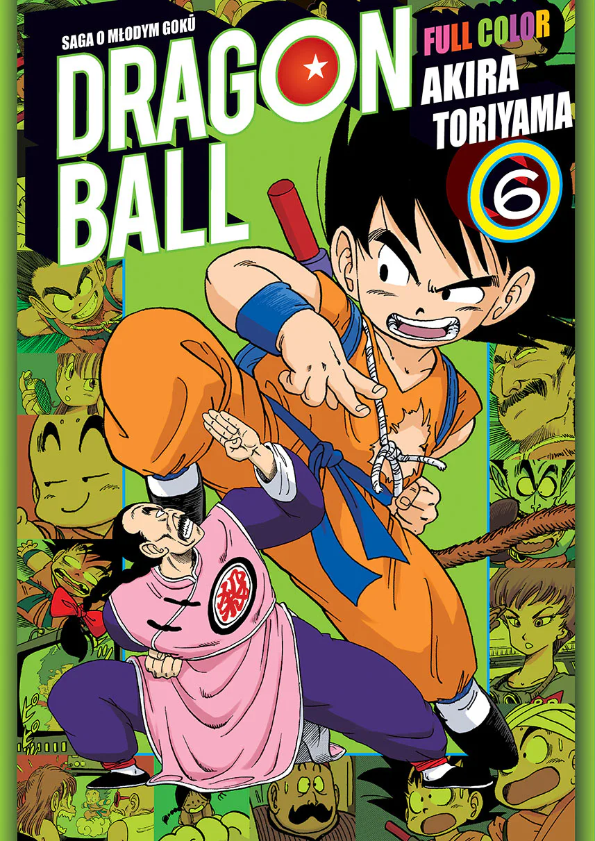 Okładka: Dragon Ball Full Color, tom 6