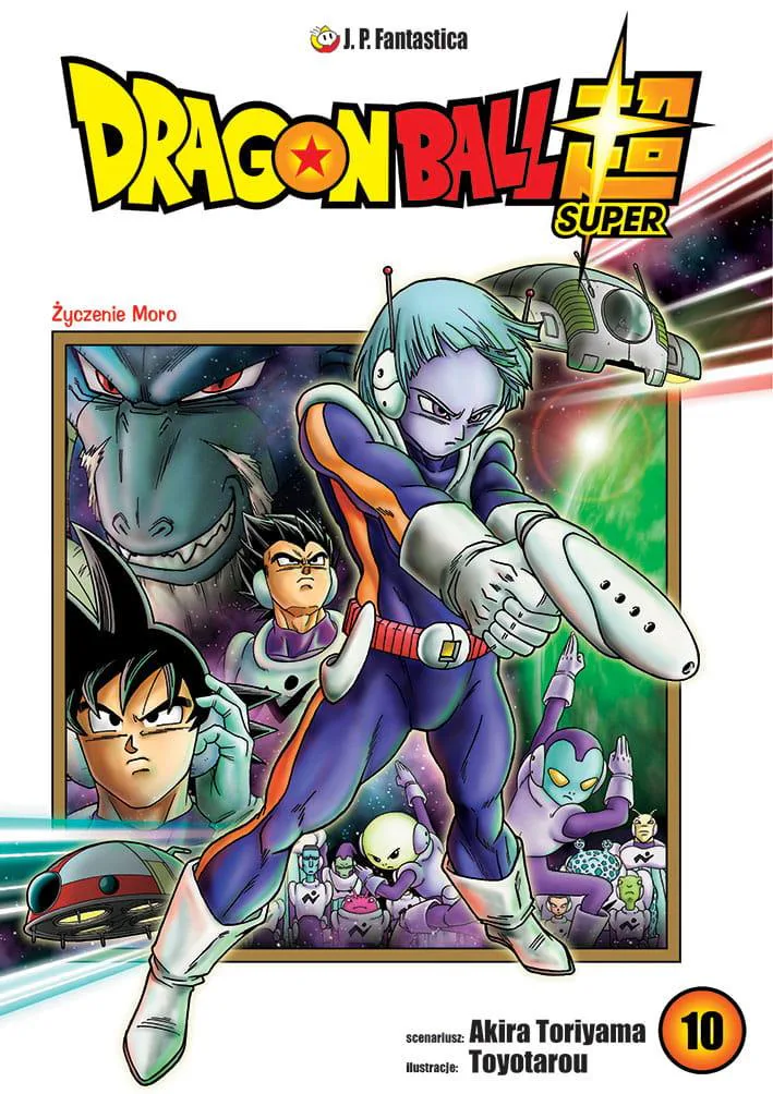 Okładka: Dragon Ball Super, tom 10
