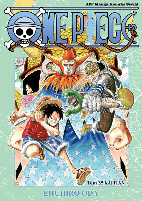 Okładka: One Piece, tom 35