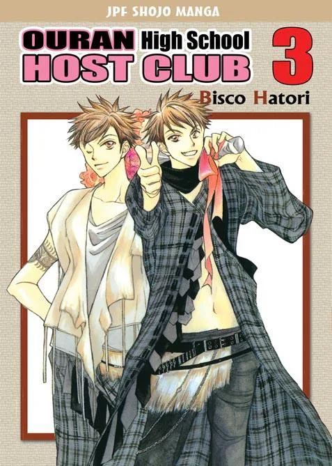 Okładka: Ouran High School Host Club, tom 3