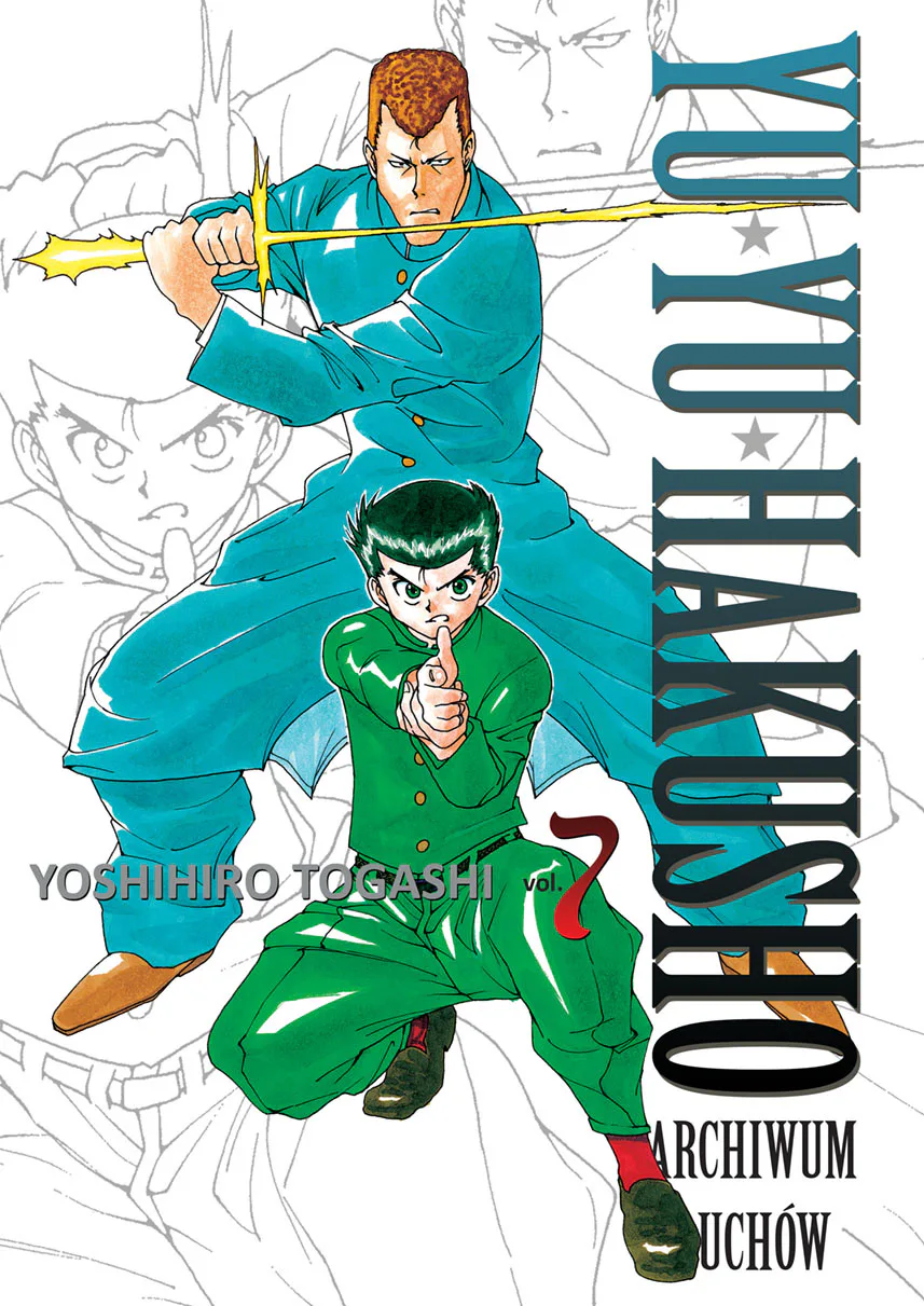 Okładka: Yu Yu Hakusho - archiwum duchów, tom 7