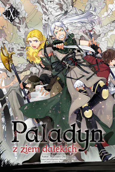 Okładka: Paladyn z ziem dalekich, tom 10