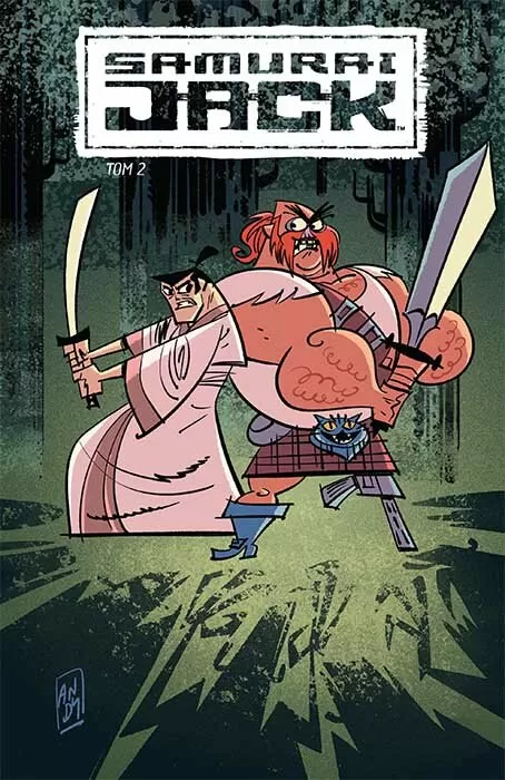 Okładka: Samuraj Jack, tom 2