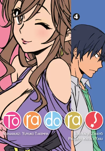 Okładka: Toradora, tom 4