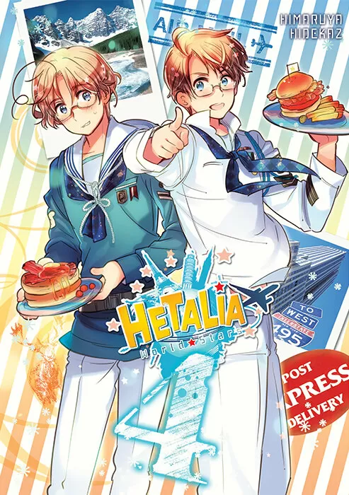 Okładka: Hetalia - World Stars, tom 4