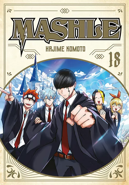 Okładka: MASHLE, tom 18