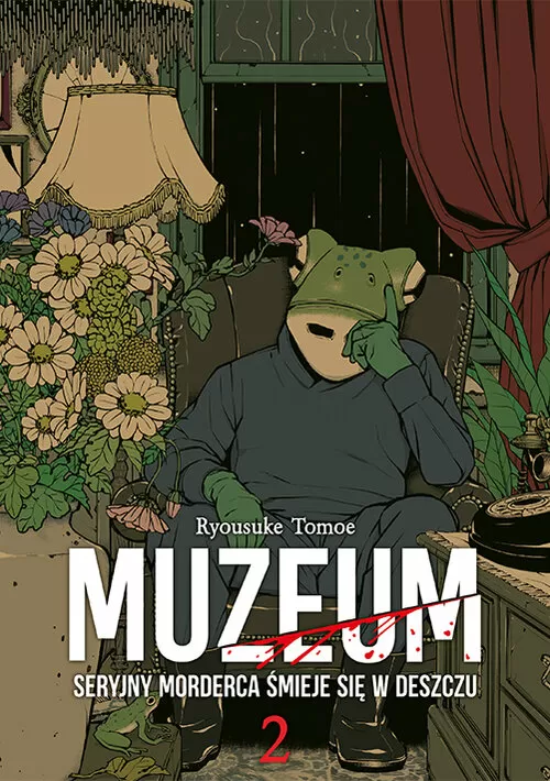 Okładka: Muzeum. Seryjny morderca śmieje się w deszczu, tom 2