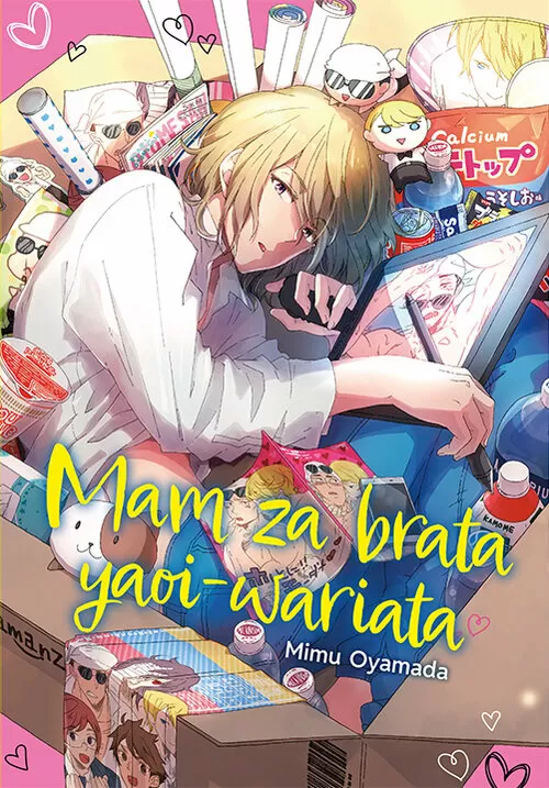 Okładka: Mam za brata yaoi-wariata, tom 1