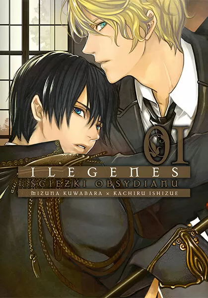 Okładka: Ilegenes - Ścieżki obsydianu, tom 1