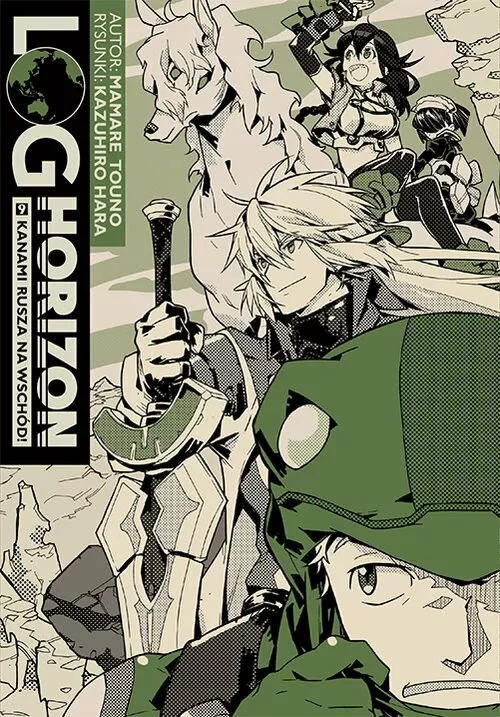 Okładka: Log Horizon LN, tom 9