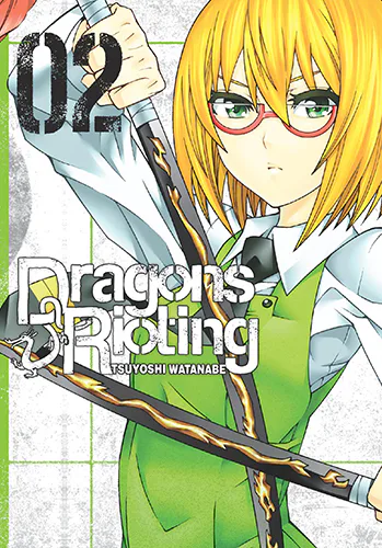 Okładka: Dragons Rioting, tom 2