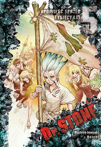 Okładka: Dr. Stone, tom 5