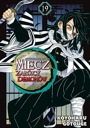 Okładka: Miecz zabójcy demonów - Kimetsu no Yaiba, tom 19