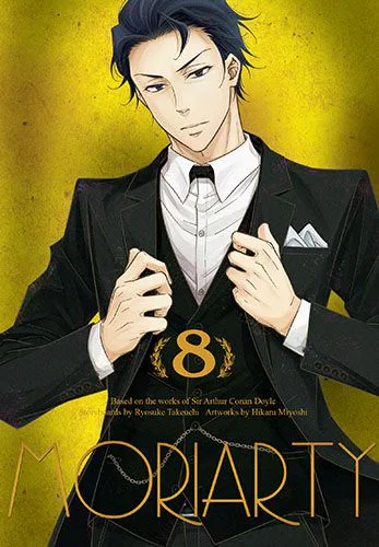 Okładka: Moriarty, tom 8