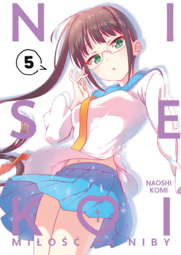 Okładka: Nisekoi - Miłość na niby, tom 5