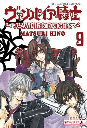 Okładka: Vampire Knight, tom 9