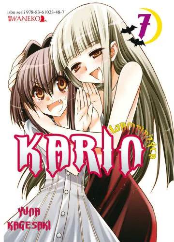 Okładka: Wampirzyca Karin, tom 7